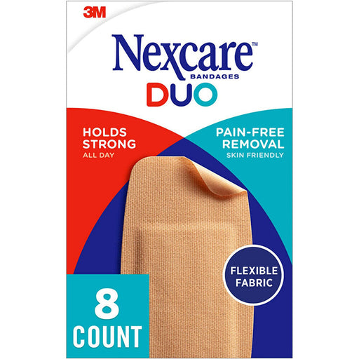 Nexcare Nexcare Duo Knee & Elbow Bandages - 8ct First Aid