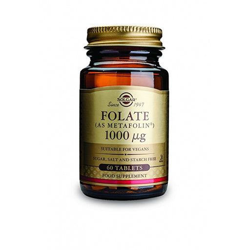 Solgar Solgar Folate, 1,000 Mcg, 60 Tablets Vitamins & Supplements