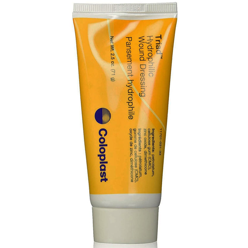 Coloplast Coloplast 19642100 2.5 Oz Triad Hydrophilic Wound Dressing Paste First Aid White Smoke