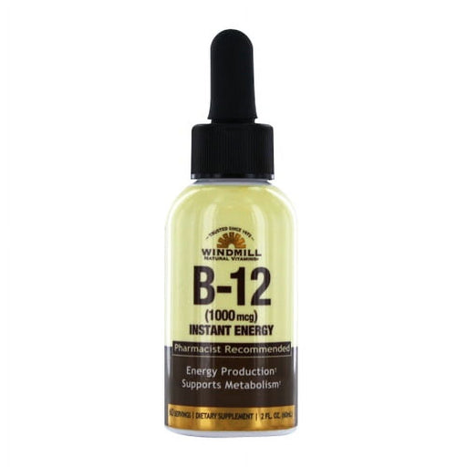 Windmill Health Windmill Health B-12 1,000 Mcg Liquid, 2.0 Ounce Vitamins & Supplements White Smoke