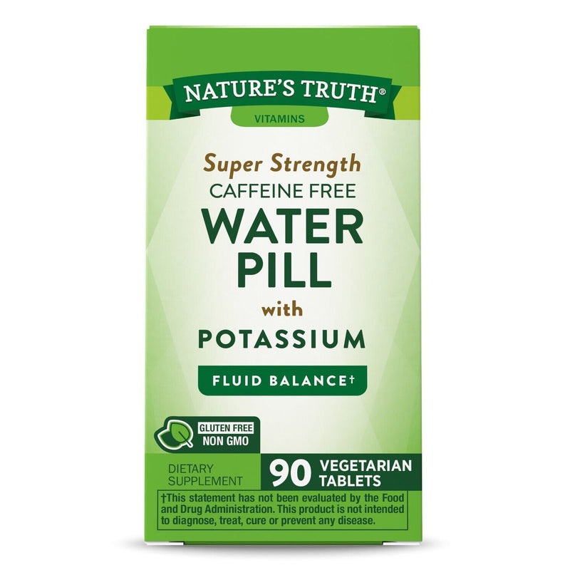 Nature's Truth Nature's Truth Super Strength Water Pill With Potassium Vitamins & Supplements