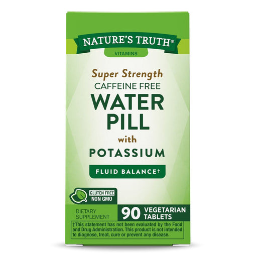 Nature's Truth Nature's Truth Super Strength Water Pill With Potassium Vitamins & Supplements