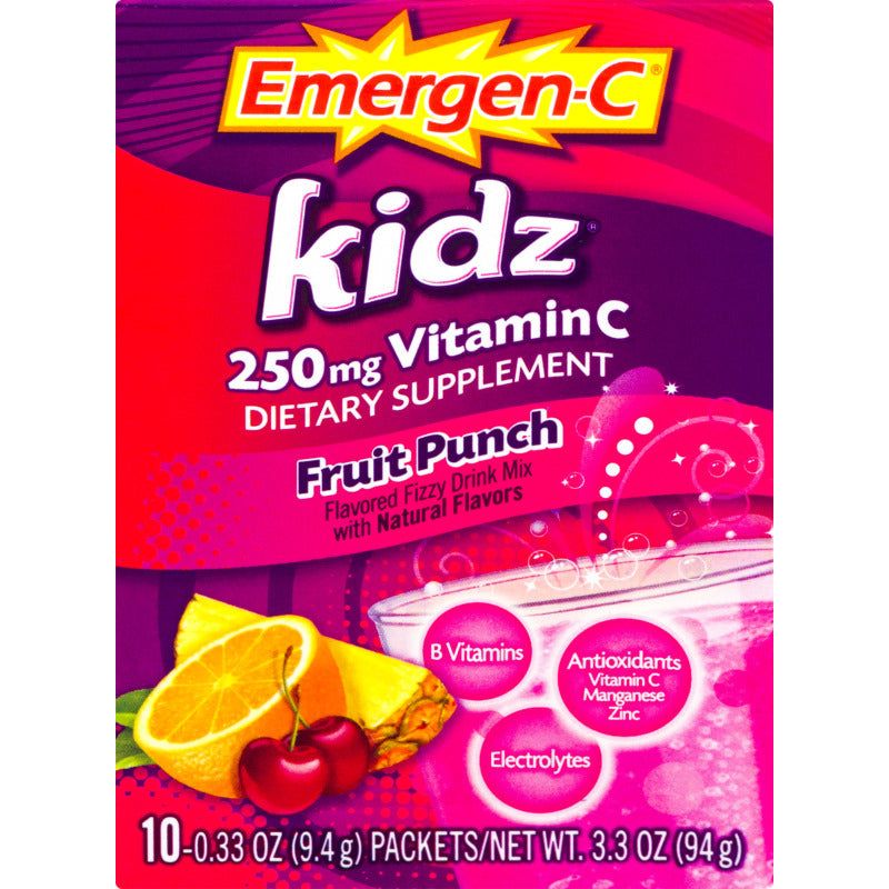 Emergen-C Emergen-C Kid Vit Drnk Mix Frt Vitamins & Supplements Red
