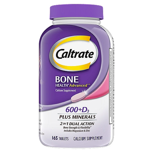 Caltrate Caltrate 600+D3 Plus Minerals Calcium Supplement Vitamins & Supplements