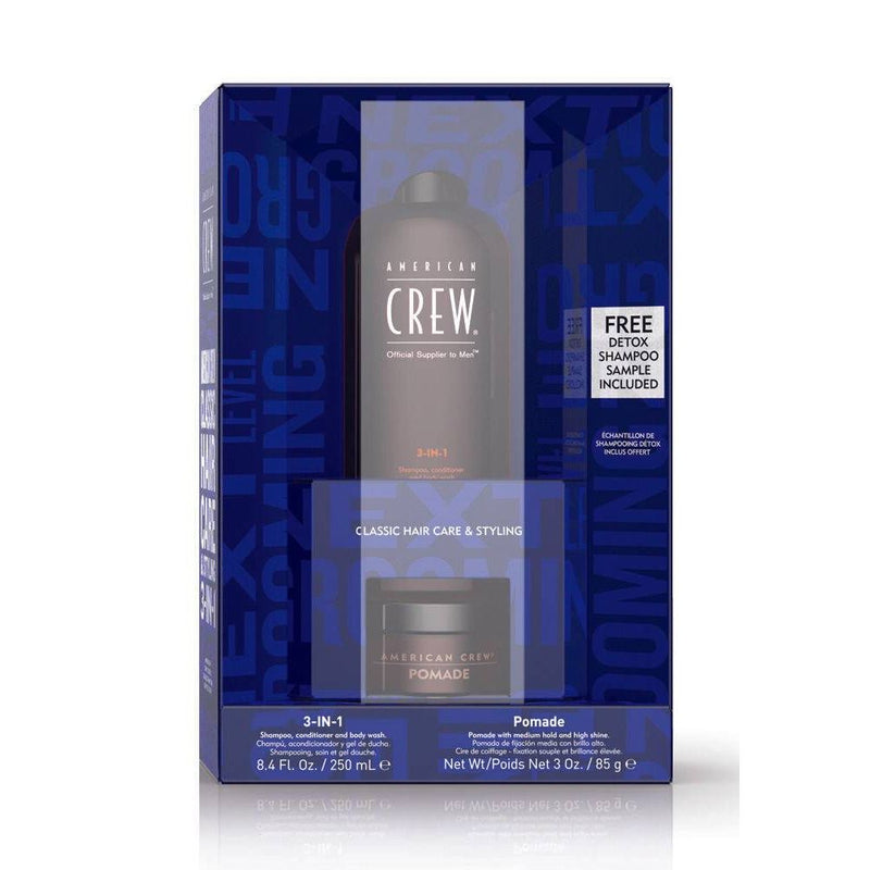 VIP Extensions VIP Extensions Father's Day Duo - Pomade & Moisturizing Shampoo Hair Care Kit White Smoke