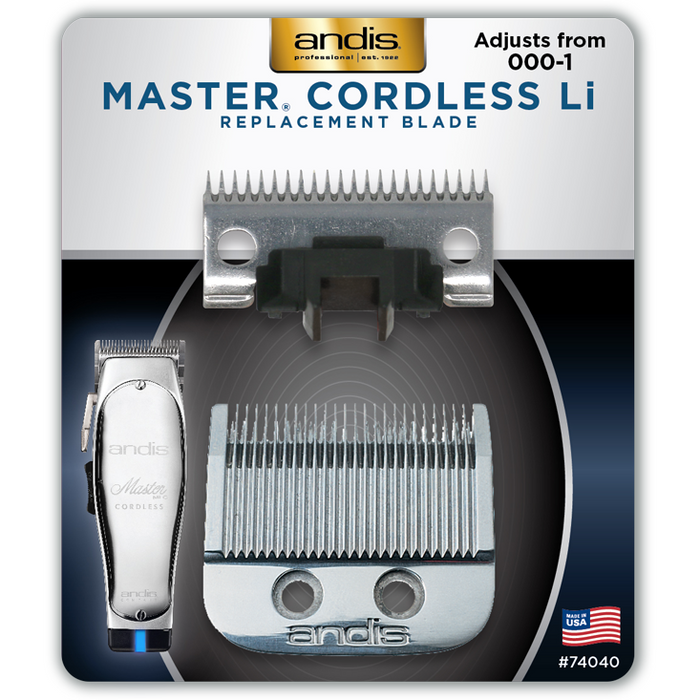 Andis Master Cordless Li Replacement Fade Blade #74040