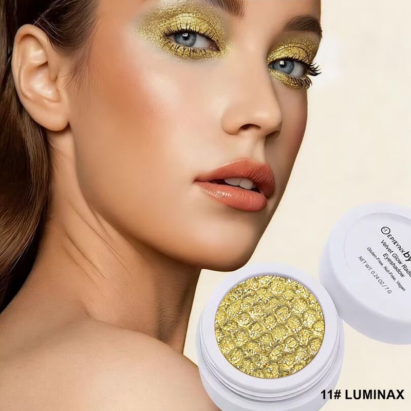 EpiLynx Velvet Glow Radiance Eyeshadow - Vegan, Gluten-Free, Nut-Free, Egg-Free