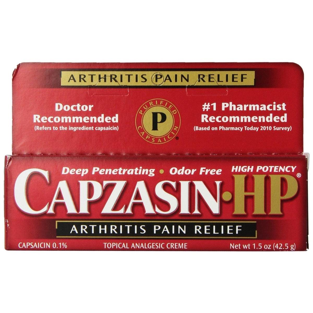 Capzasin-HP Arthritis Pain Relief Creme - 1.5oz — Pasteur Pharmacy