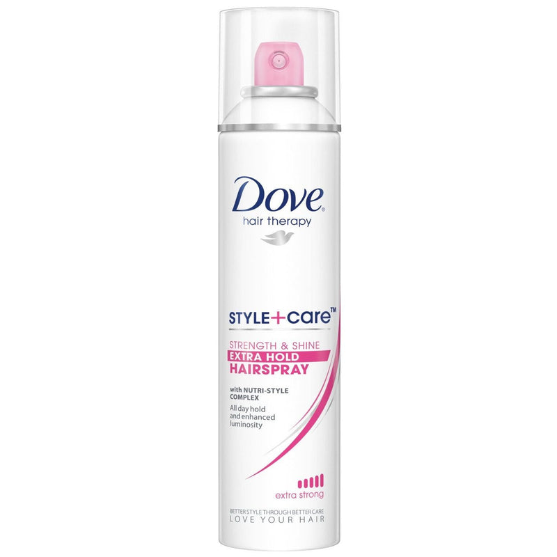 Dove Dove Hair Therapy Style+Care Strength & Shine Extra Hold Hairspray 7 Oz Hairspray White Smoke