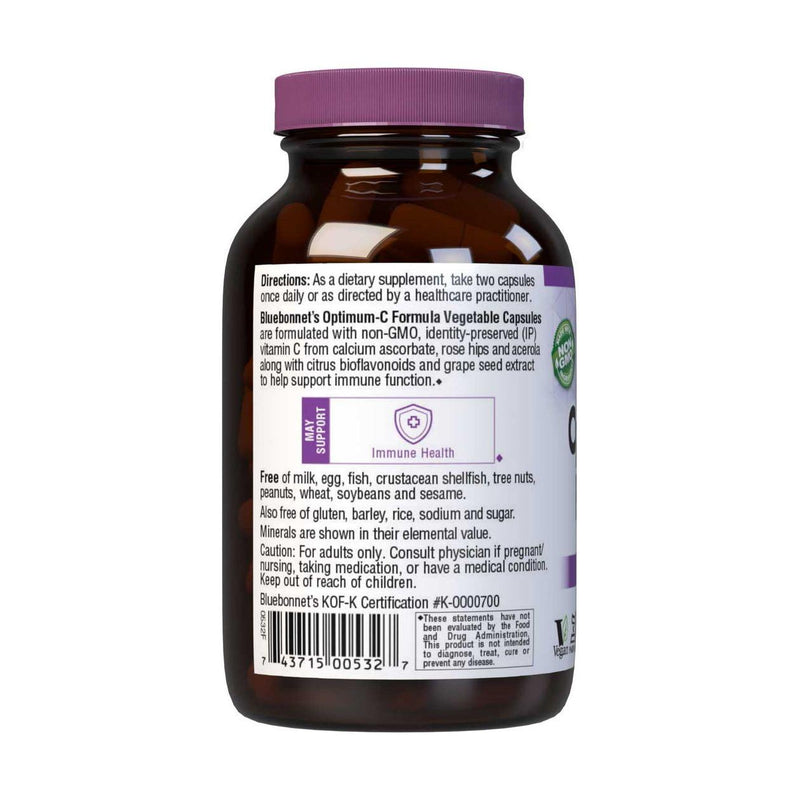 Bluebonnet Bluebonnet Optimum Vitamin C Formula, 90 Vegetable Capsules Vitamins & Supplements