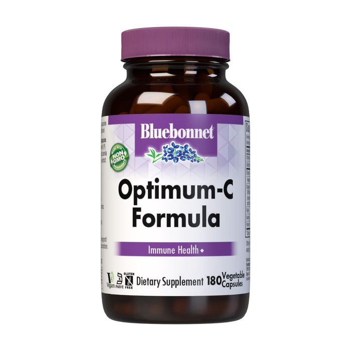Bluebonnets Optimum-C Formula, 180 Vegetable Capsules