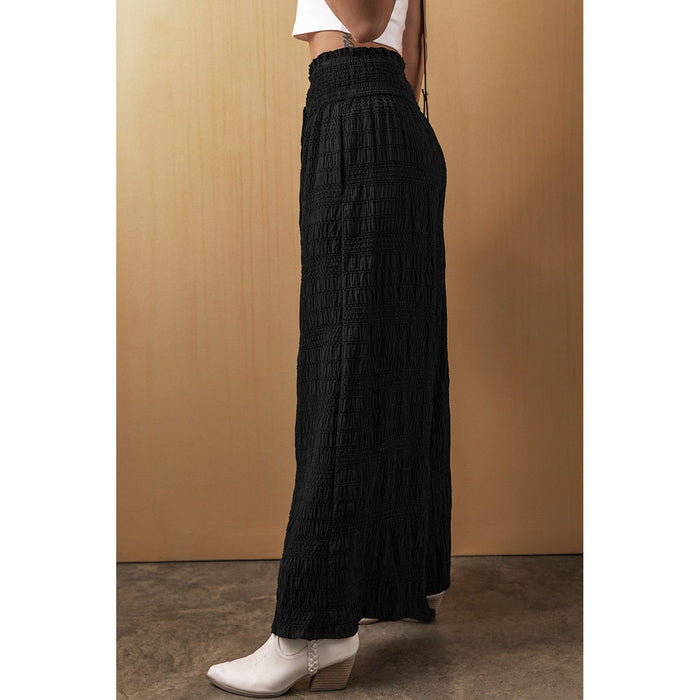 Tied Wide Leg Pants