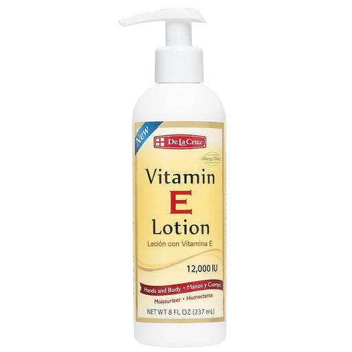 De La Cruz De La Cruz Vitamin E Hand And Body Lotion, 8 Oz Lotion & Moisturizer