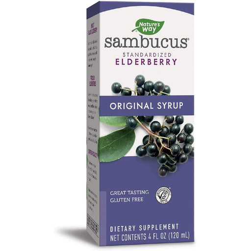 Nature's Way Nature's Way Sambucus Original Syrup Elderberry -- 4 Fl Oz Vitamins & Supplements
