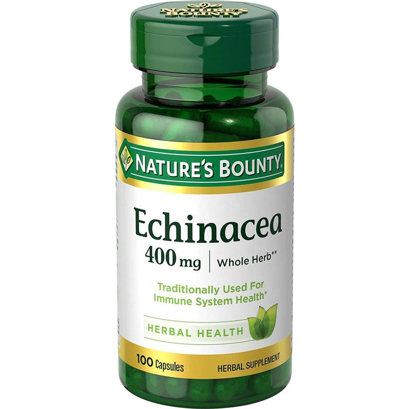Nature's Bounty Nature's Bounty Herbal Health Echinacea Capsules, 400 Mg Vitamins & Supplements