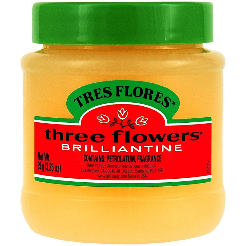 Three Flowers Three Flowers Brilliantine Hair Pomade 3.25 Oz Health & Beauty