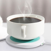 SmartPursue™ ☕ USB Cup Warmer Mat Pad – Portable Coffee & Tea Mug Heating Coaster Beverage Warmers