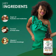 Mill's Beauty Supply WILDROOTS Hair Growth Original Strength Hair Oil, 4 Fl. Oz. Hair Care Products