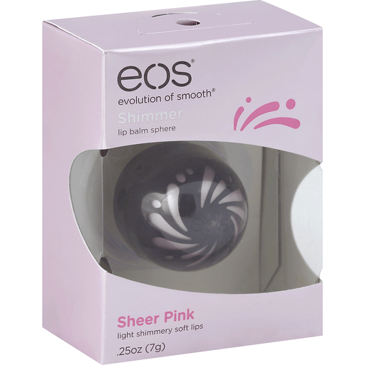 eos eos Shimmer Lip Balm Sphere Sheer Pink Lip Balms & Treatments Thistle