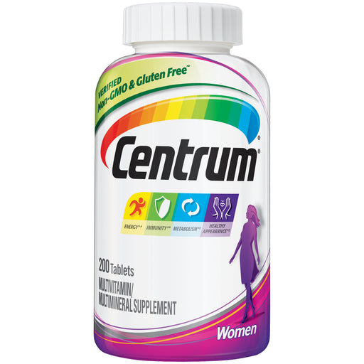 Centrum Centrum Women Multivitamin/Multimineral Dietary Supplement Tablets - 200ct Vitamins & Supplements