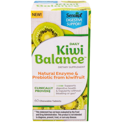 Senokot Senokot Daily Kiwi Balance Digestion & Regularity Support Dietary Supplement Chewable Tablet Vitamins & Supplements