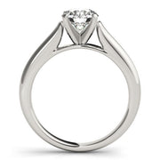 Bids.com 14k White Gold Cathedral Design Solitaire Diamond Engagement Ring (1 cttw) Rings