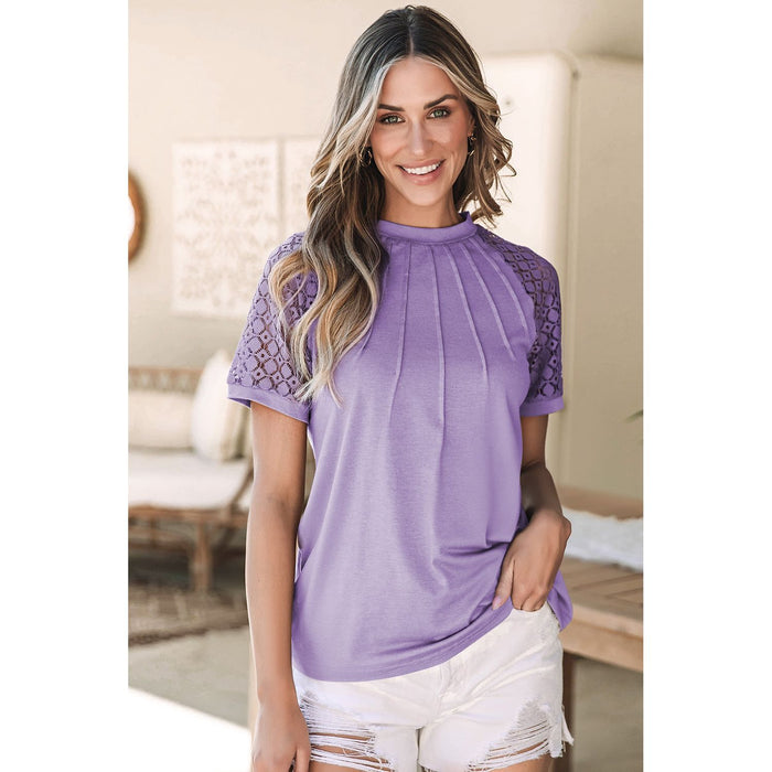 Round Neck Short Sleeve T-Shirt