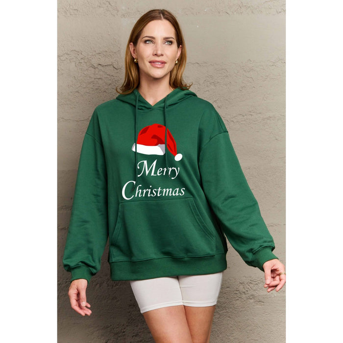 Simply Love MERRY CHRISTMAS Graphic Hoodie