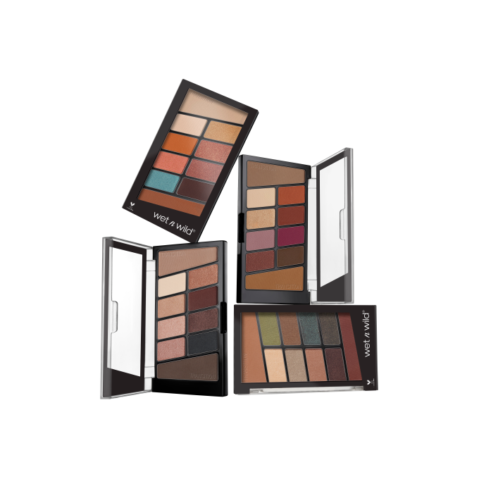 Wet Brush Wet n Wild Color Icon 10-Pan Eyeshadow Palette Comfort Zone - 0.3oz Eyeshadow Palette