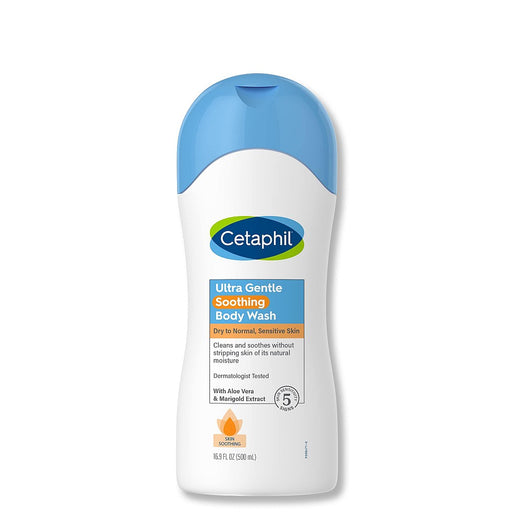 Cetaphil Cetaphil Ultra Gentle Body Wash, Skin Soothing, 16.9 Fl Oz Facial Cleansers