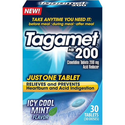 Tagamet Tagamet HB 200 Acid Reducer Tablets, Icy Cool Mint Medicine & Drugs