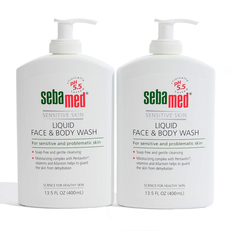 Sebamed Sebamed Face And Body Wash Liquid, For Sensitive Skin, 13.5 Oz Body Wash