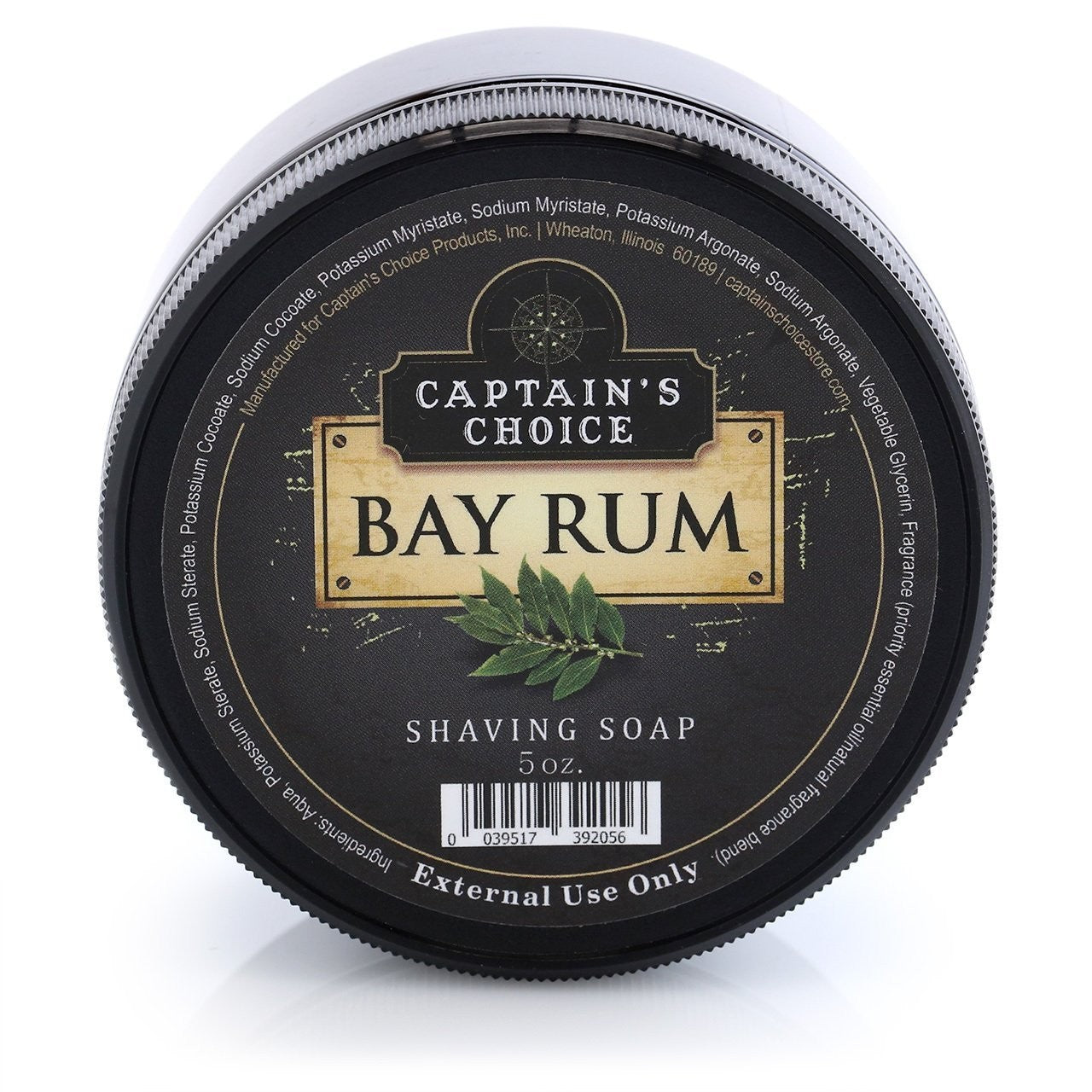 Captain's Choice Captain's Choice S Shaving Soap Bay Rum Shaving & Grooming White Smoke