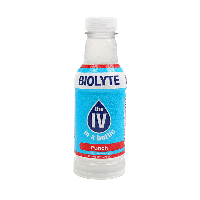 Biolyte Biolyte Premium Fruit Punch Electrolyte Supplement 16 Fl Oz Water