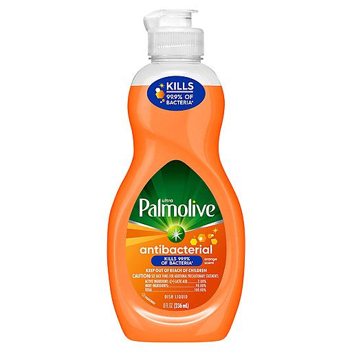 Palmolive Palmolive Ultra Antibacterial Orange Scent Dish Liquid 8 Fl Oz Dish Detergent & Soap White Smoke