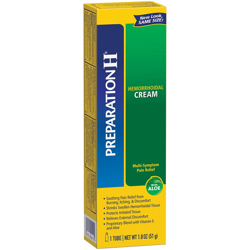Preparation H Preparation H Hemorrhoidal  Cream With Aloe Max Strength 1.8 Oz Health & Beauty