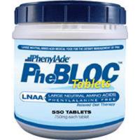 0 Applied Nutrition PhenylAde PheBLOC LNAA Tablet, 750mg, 550 Tabletes Fitness & Nutrition