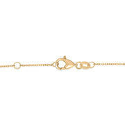 Bids.com 14K Yellow Gold Alternating Green Emerald and Diamond Bezel Station Chain Bracelet - Size 7.5 inch Bracelets