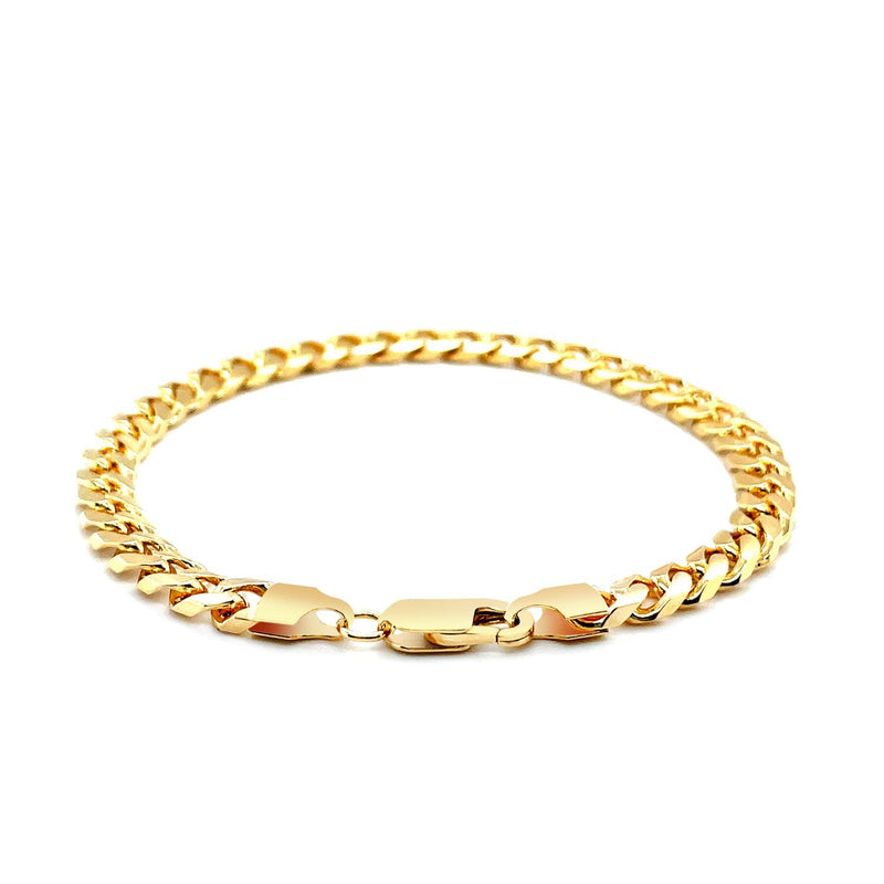 Bids.com 5.8mm 14k Yellow Gold Solid Miami Cuban Bracelet Bracelets