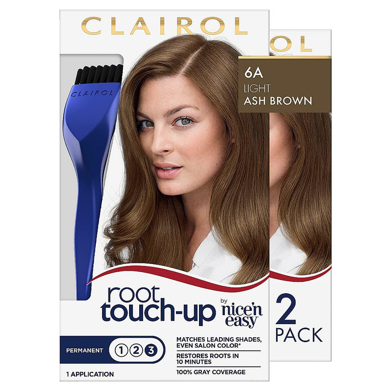 Clairol Clairol Permanent Hair Color, Light Ash Brown Shades 6A Hair Color