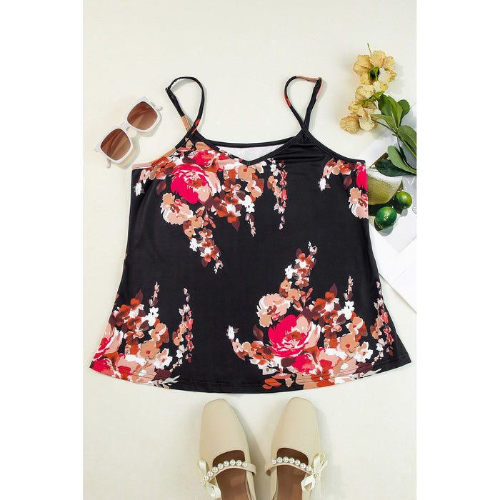 Printed Spaghetti Strap Cami