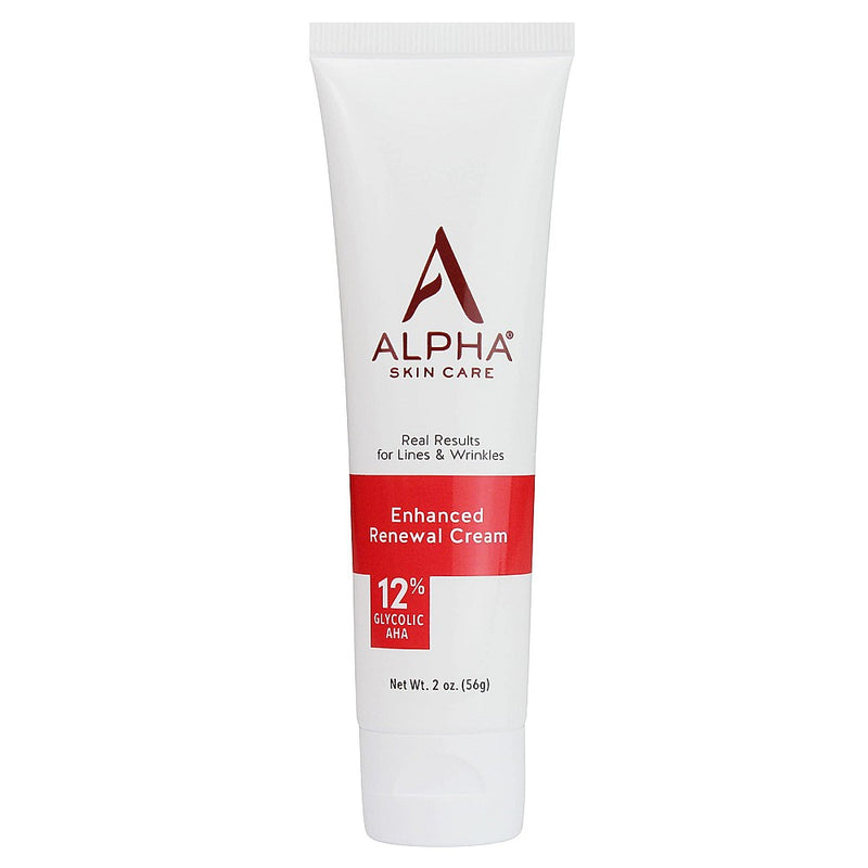 Alpha Hydrox Alpha Hydrox Skin Care - Enhanced Renewal Cream, 12% Glycolic AHA, Real Skin Care