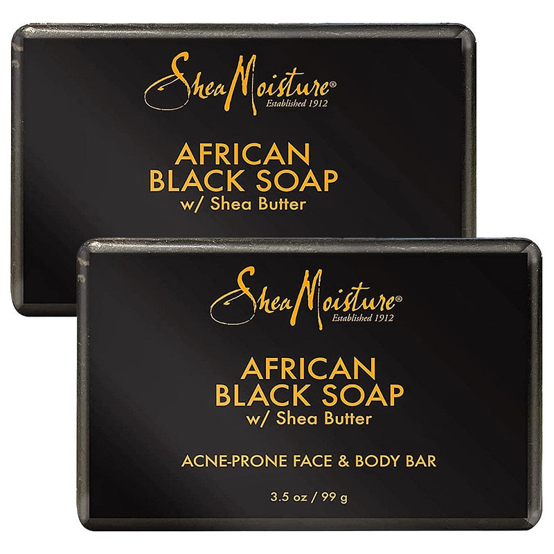 SheaMoisture Shea Moisture African Black Bar Soap 3.5 Oz Bar Soap