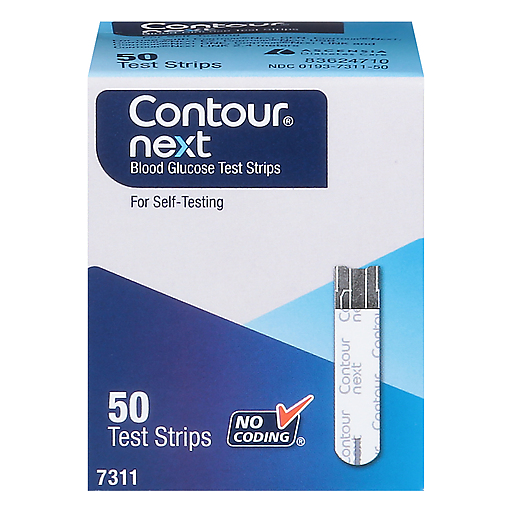 Contour Contour Bayer Next Blood Glucose Test Strips Blood Glucose Test Strips