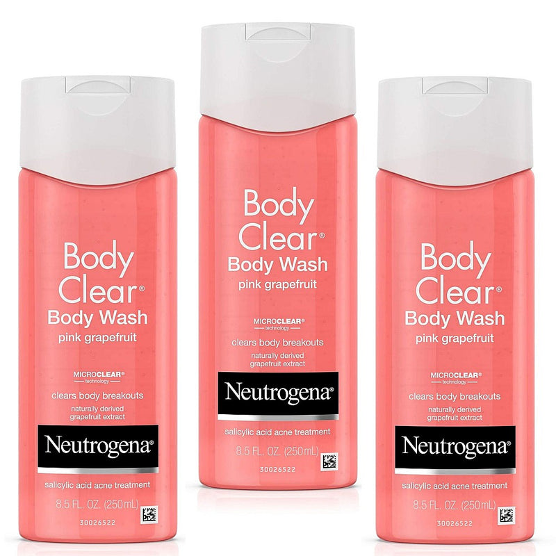 Neutrogena Neutrogena Body Clear Acne Body Wash, Pink Grapefruit, 8.5 fl. oz Body Wash