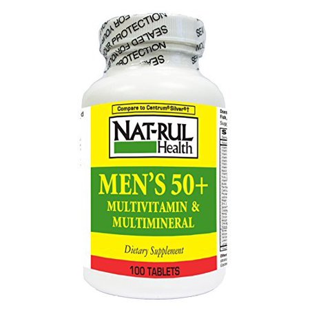 0 Nat-rul Health Mens 50+ Multivitamin And Multimineral Health Care