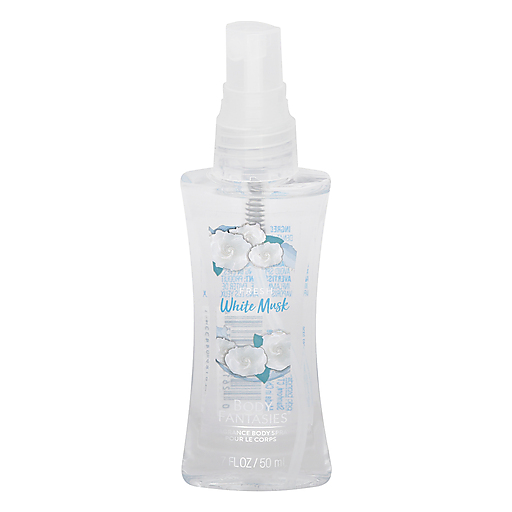 Body Fantasies Body Fantasies Signature White Musk Fragrance Body Spray, Long-Lasting Floral Musk Scent, 1.7 oz Perfume & Cologne