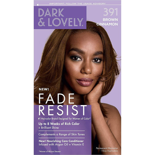 Dark & Lovely Dark and Lovely SoftSheen-Carson Fade Resist Rich Conditioning Hair Color, Brown Cinnamon, 1 Kit Hair Color