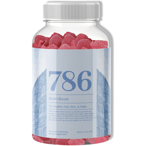 786 Biotin Boost - Halal Vitamins for Hair, Skin, and Nails