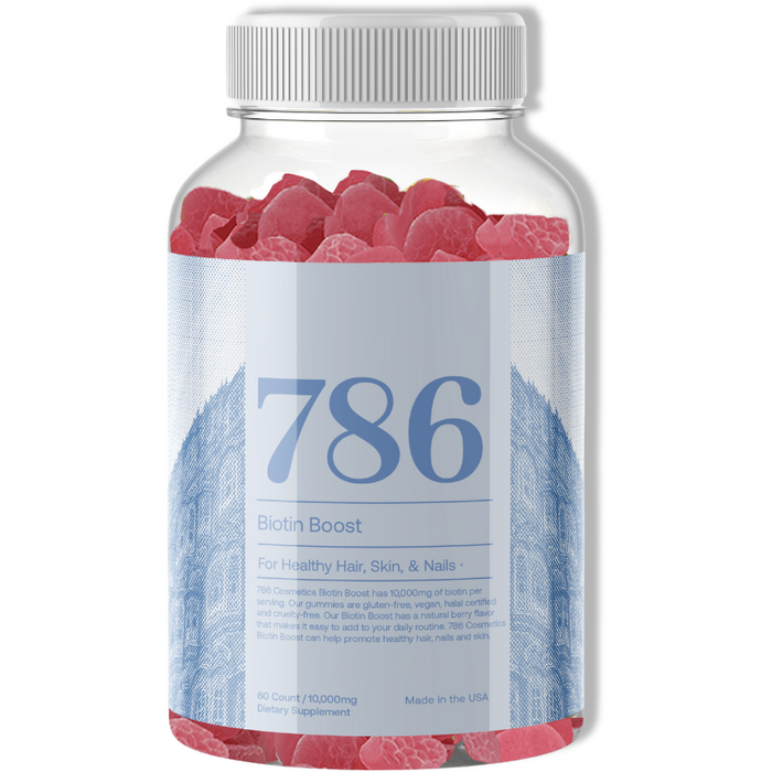 786 Biotin Boost - Halal Vitamins for Hair, Skin, and Nails